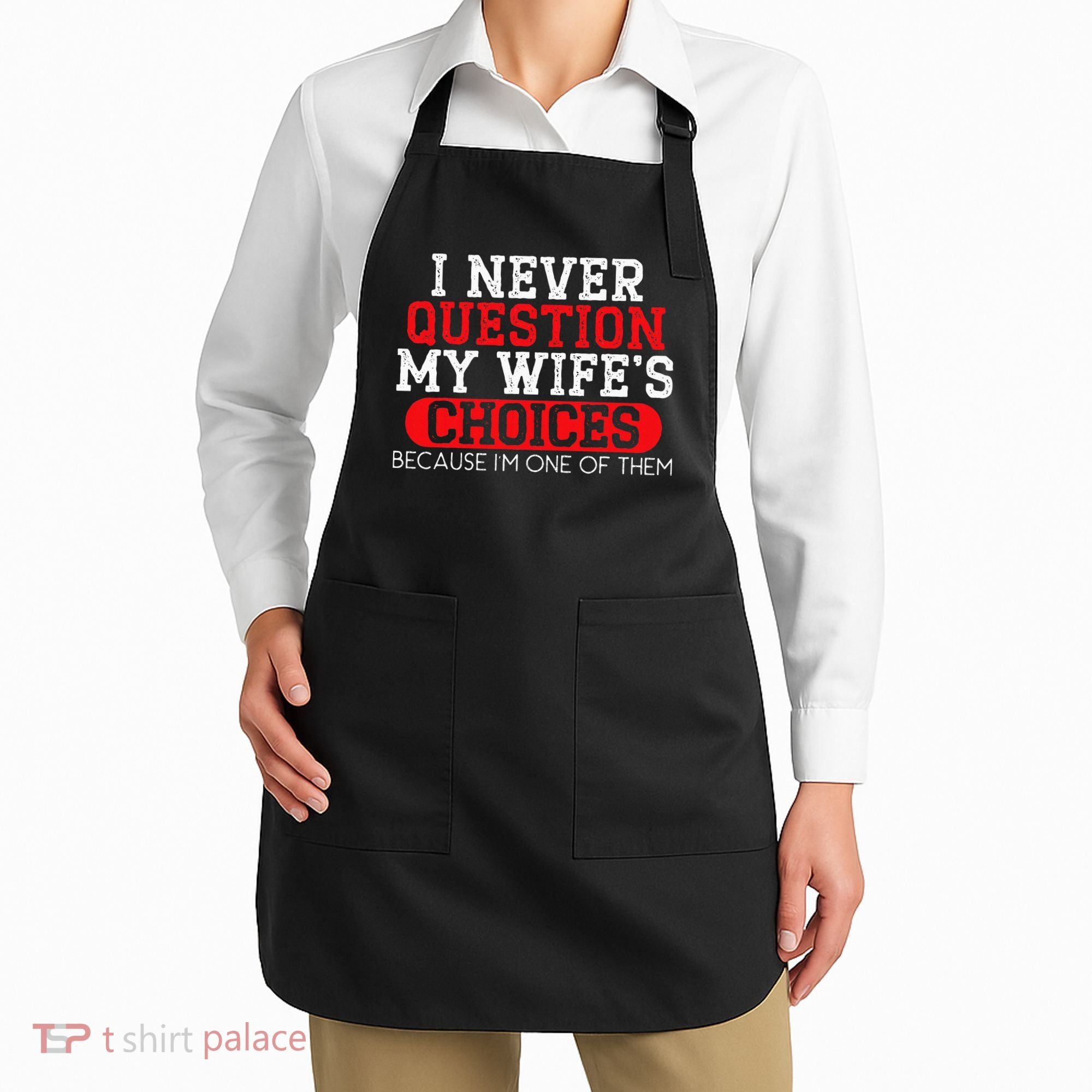 Married Couple Wedding Anniversary Funny Marriage Apron