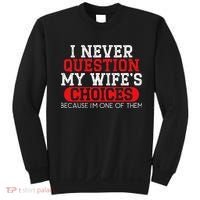 Married Couple Wedding Anniversary Funny Marriage Sweatshirt thumb 0