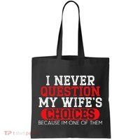 Married Couple Wedding Anniversary Funny Marriage Tote Bag thumb 0