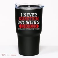 Married Couple Wedding Anniversary Funny Marriage Tumbler thumb 0