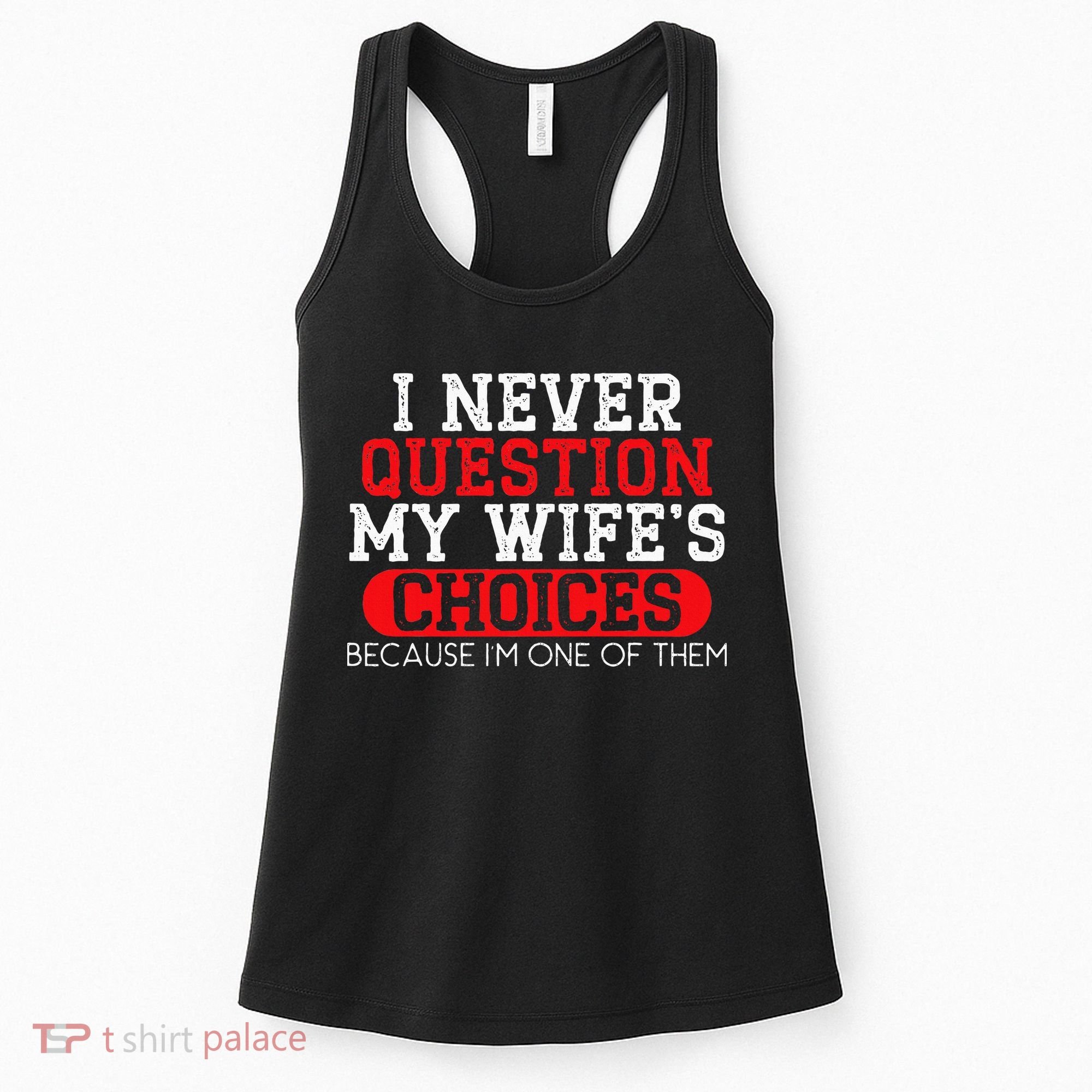 Married Couple Wedding Anniversary Funny Marriage Women's Tank Top