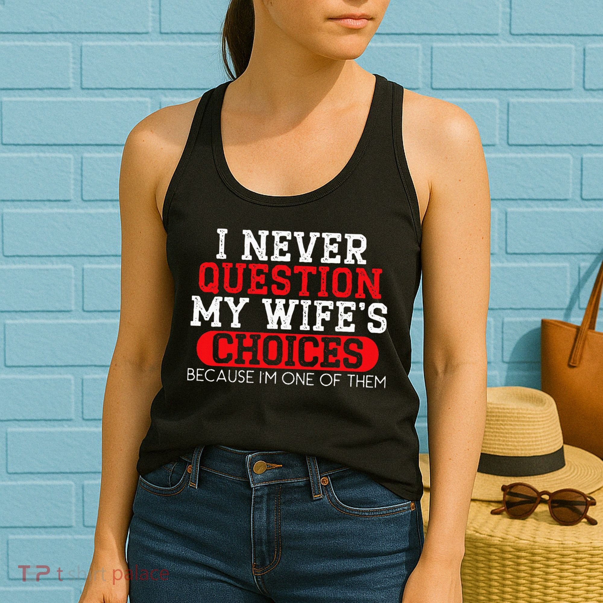 Married Couple Wedding Anniversary Funny Marriage Women's Tank Top