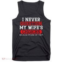 Married Couple Wedding Anniversary Funny Marriage Tank Top thumb 0