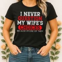 Married Couple Wedding Anniversary Funny Marriage Women's T-Shirt thumb 2