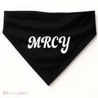 MRCY Christian Worship Shortened Word USA-Made Doggie Bandana thumb 0