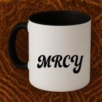 MRCY Christian Worship Shortened Word Coffee Mug thumb 2