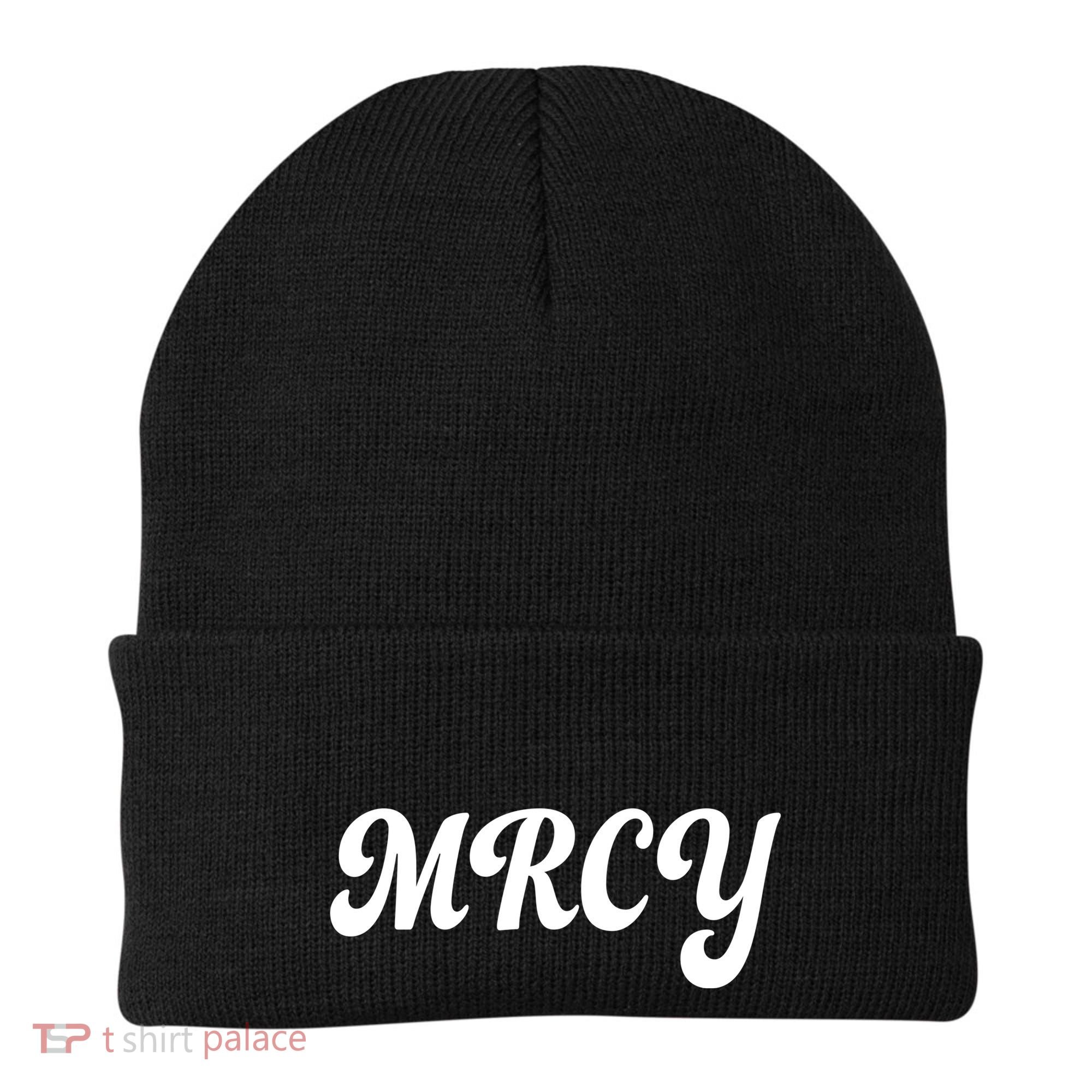 MRCY Christian Worship Shortened Word Beanie