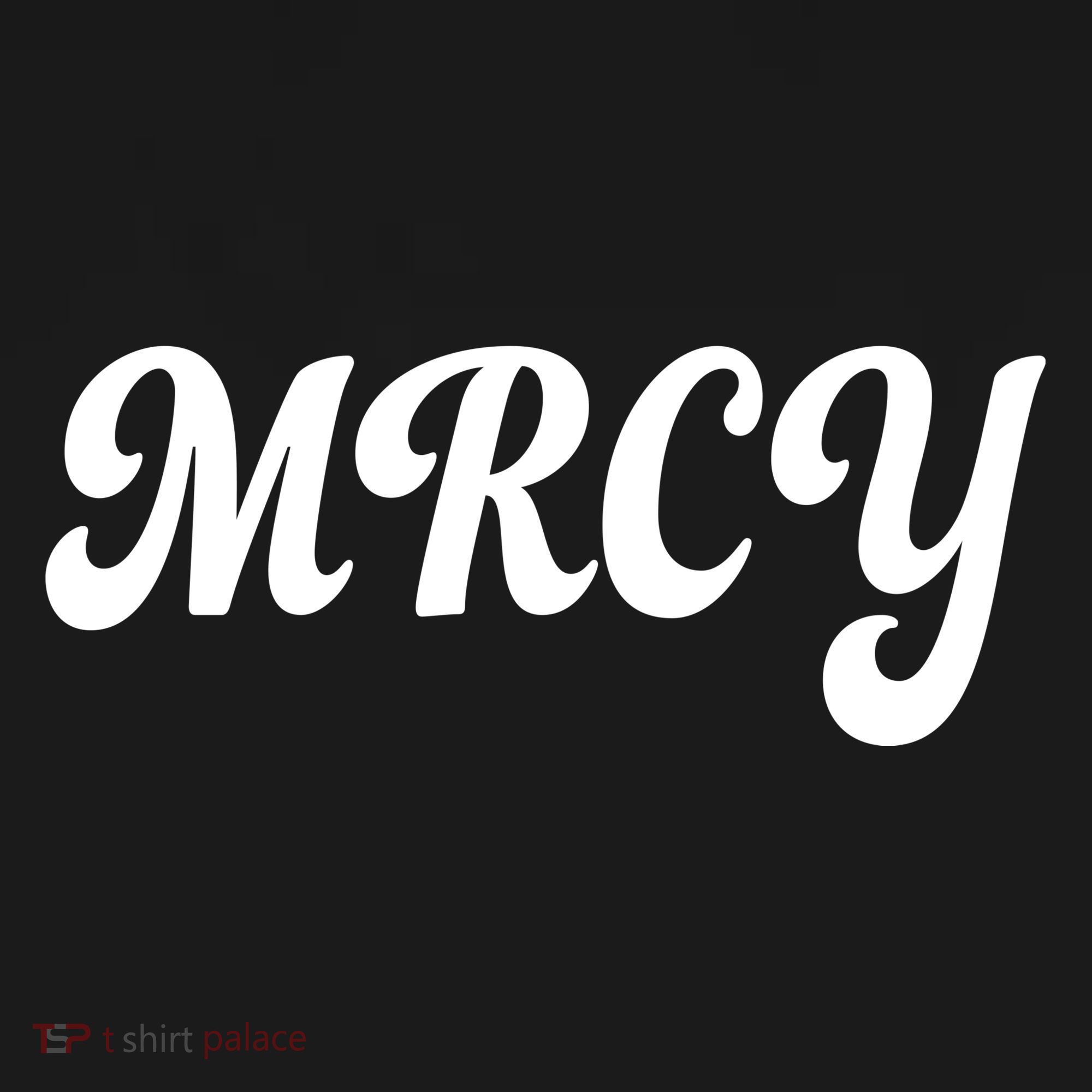 MRCY Christian Worship Shortened Word Women's Hoodie
