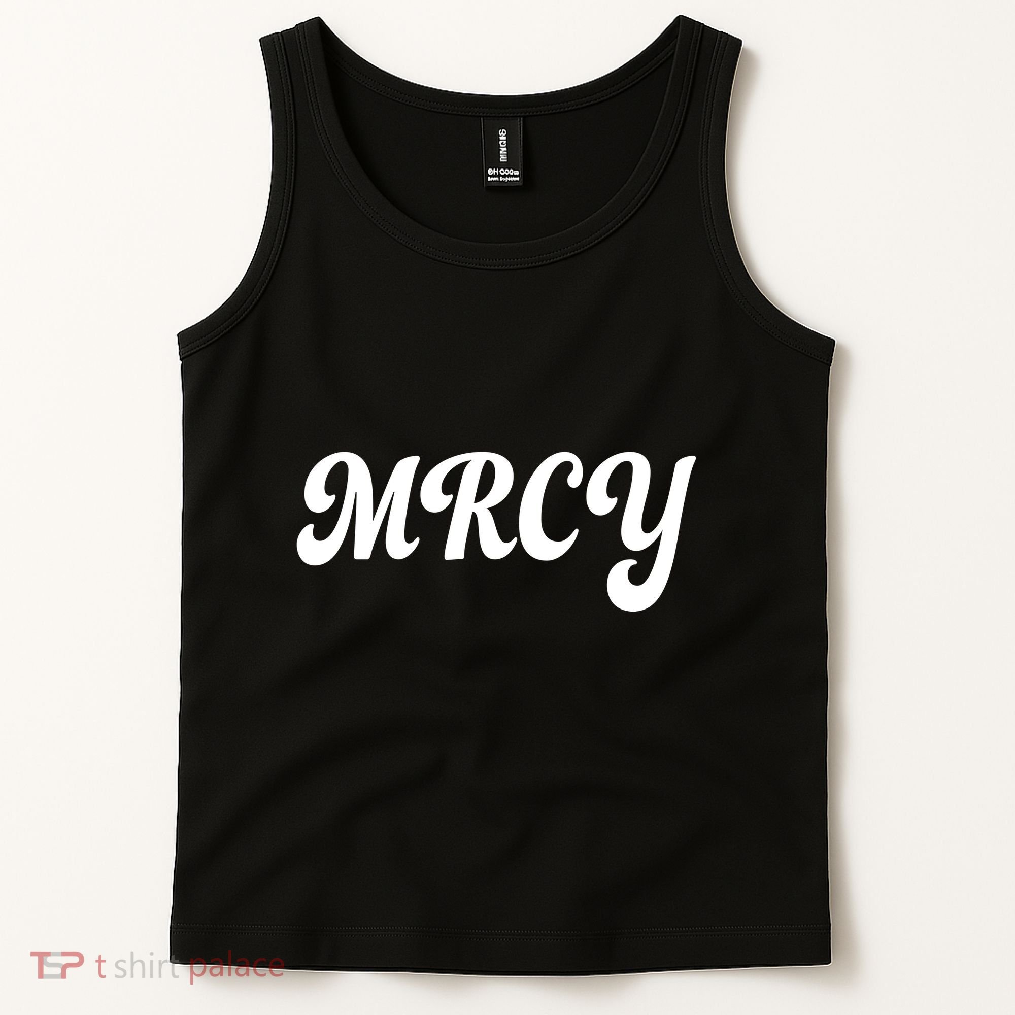 MRCY Christian Worship Shortened Word Tank Top