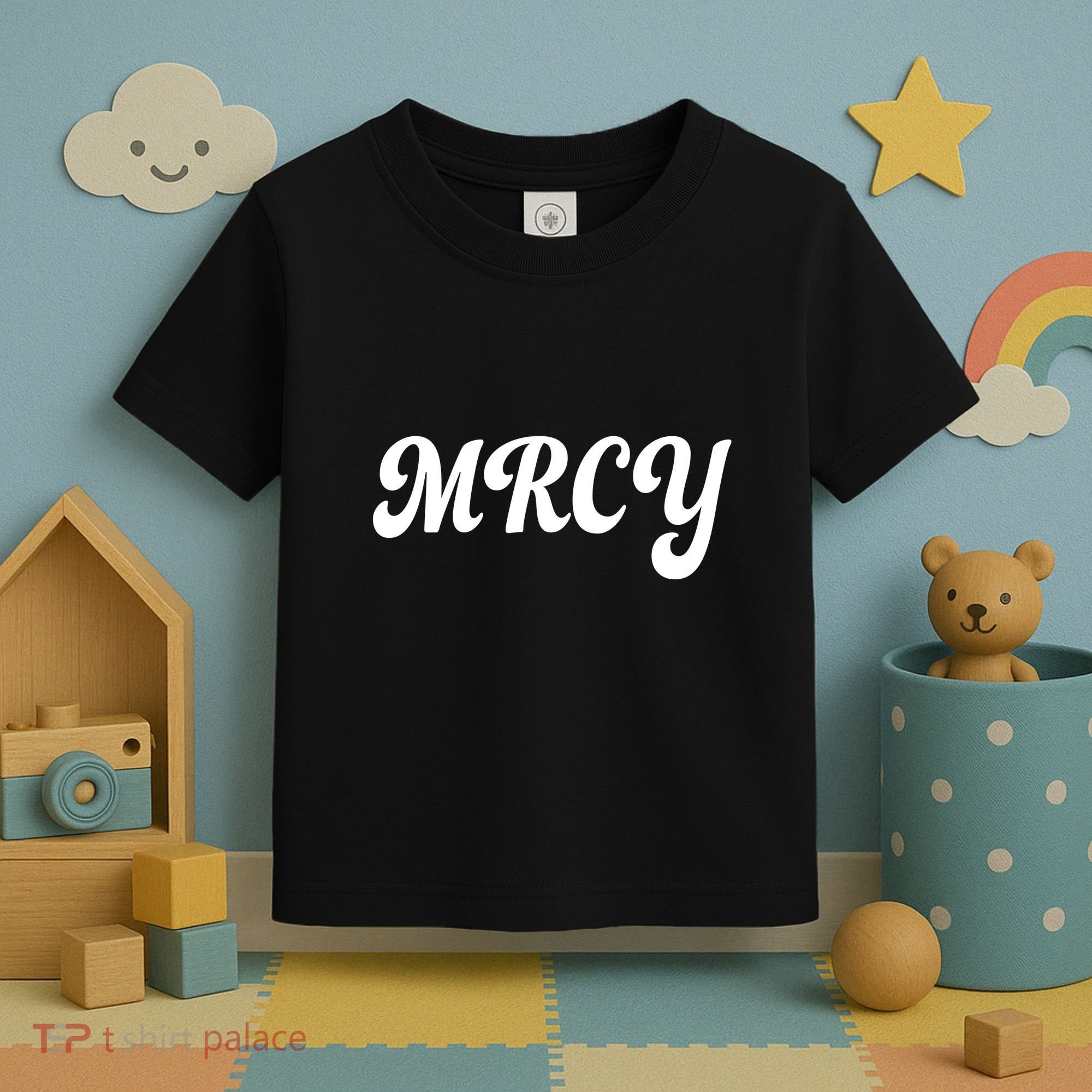 MRCY Christian Worship Shortened Word Toddler T-Shirt
