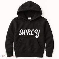 MRCY Christian Worship Shortened Word Kids Hoodie thumb 0