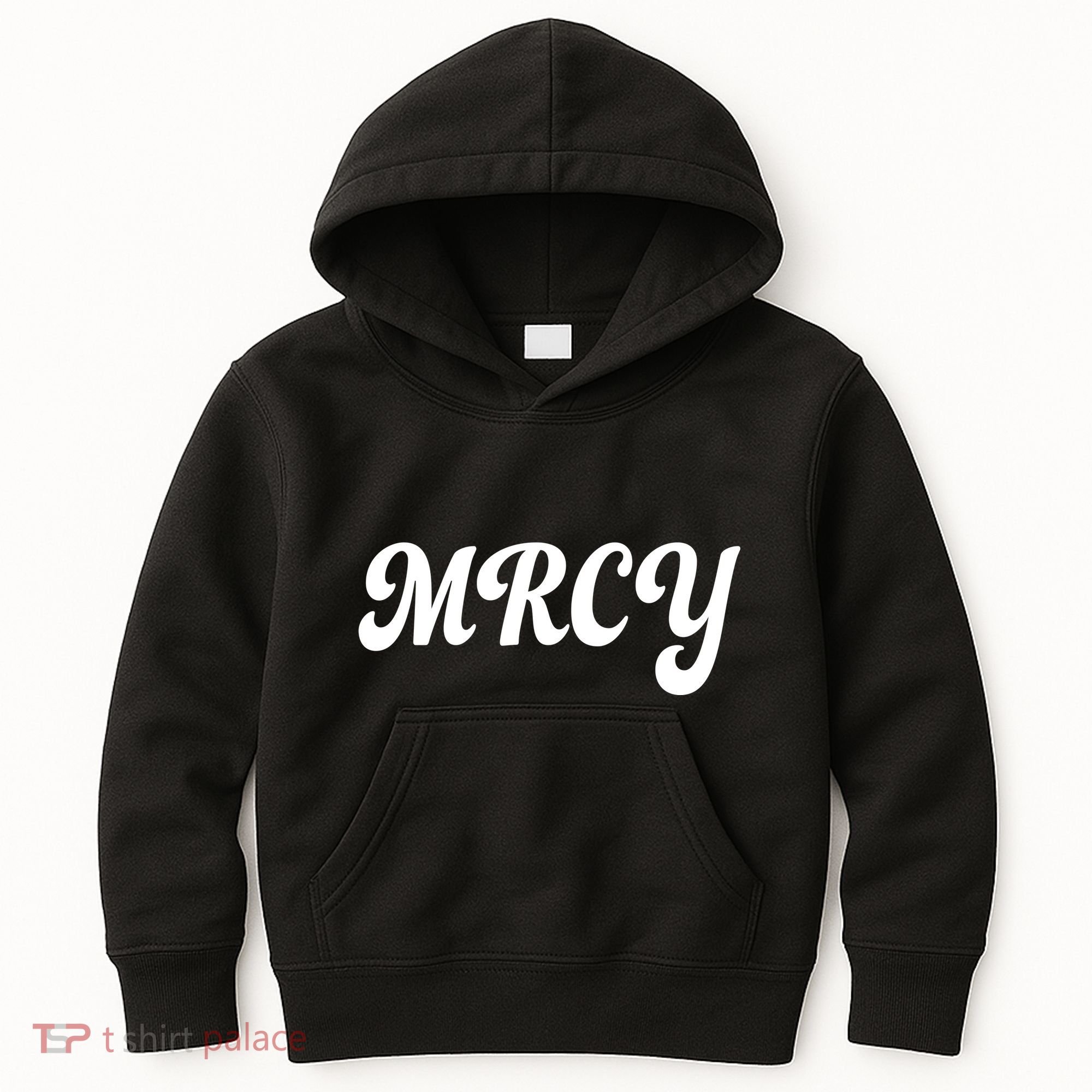 MRCY Christian Worship Shortened Word Kids Hoodie