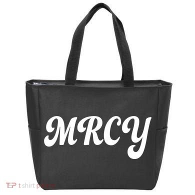 MRCY Christian Worship Shortened Word Tote Bag
