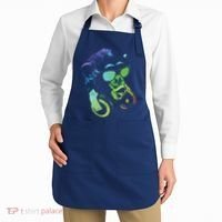 Monkey Chimp With Sunglasses And Headphones Apron thumb 2