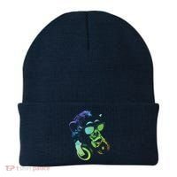 Monkey Chimp With Sunglasses And Headphones Beanie thumb 0