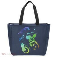 Monkey Chimp With Sunglasses And Headphones Tote Bag thumb 0