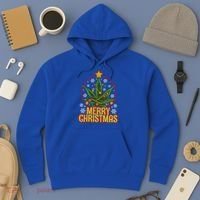 Merry Christmas Weed Marijuana Leaf Christmas Tree Pot Leaf Gift Hoodie thumb 3