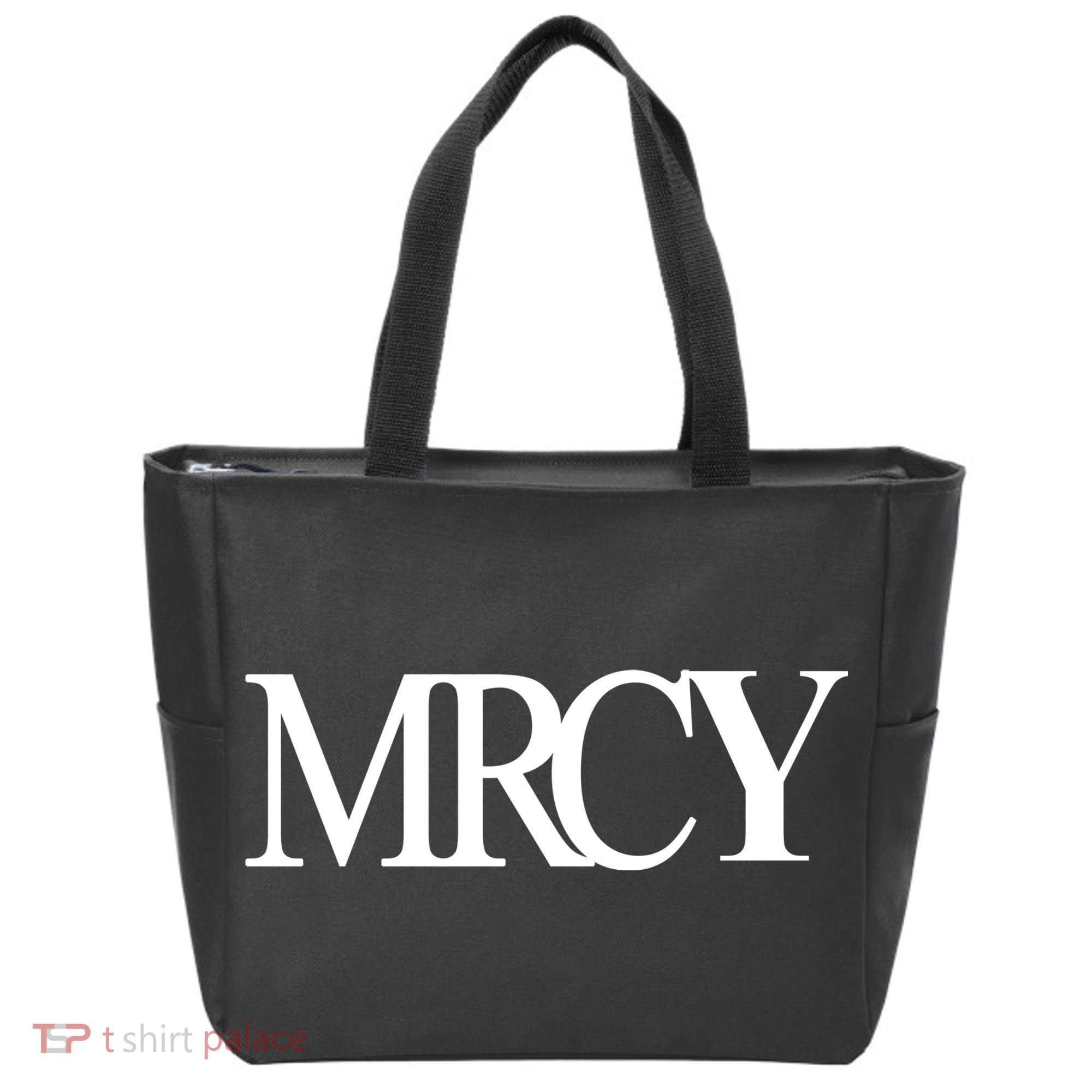 Mercy Christian Worship Words Of Faith Tote Bag