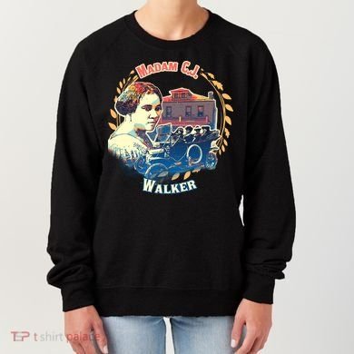Madam CJ Walker Tribute, Black History, Future Entrepreneur Women's Sweatshirt