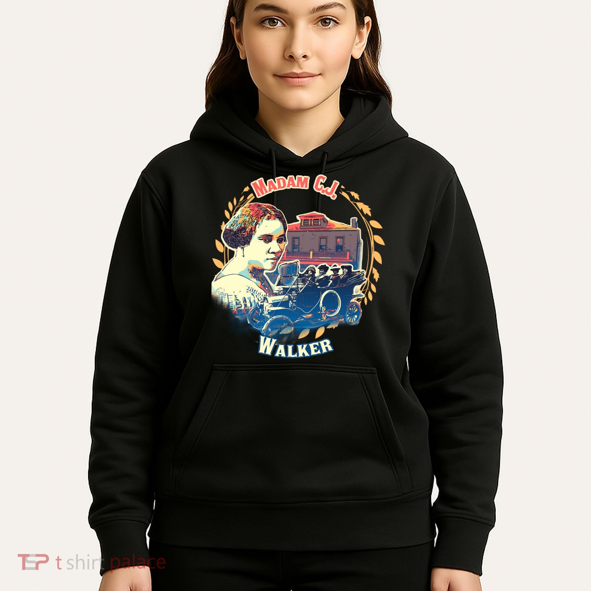 Madam CJ Walker Tribute, Black History, Future Entrepreneur Hoodie