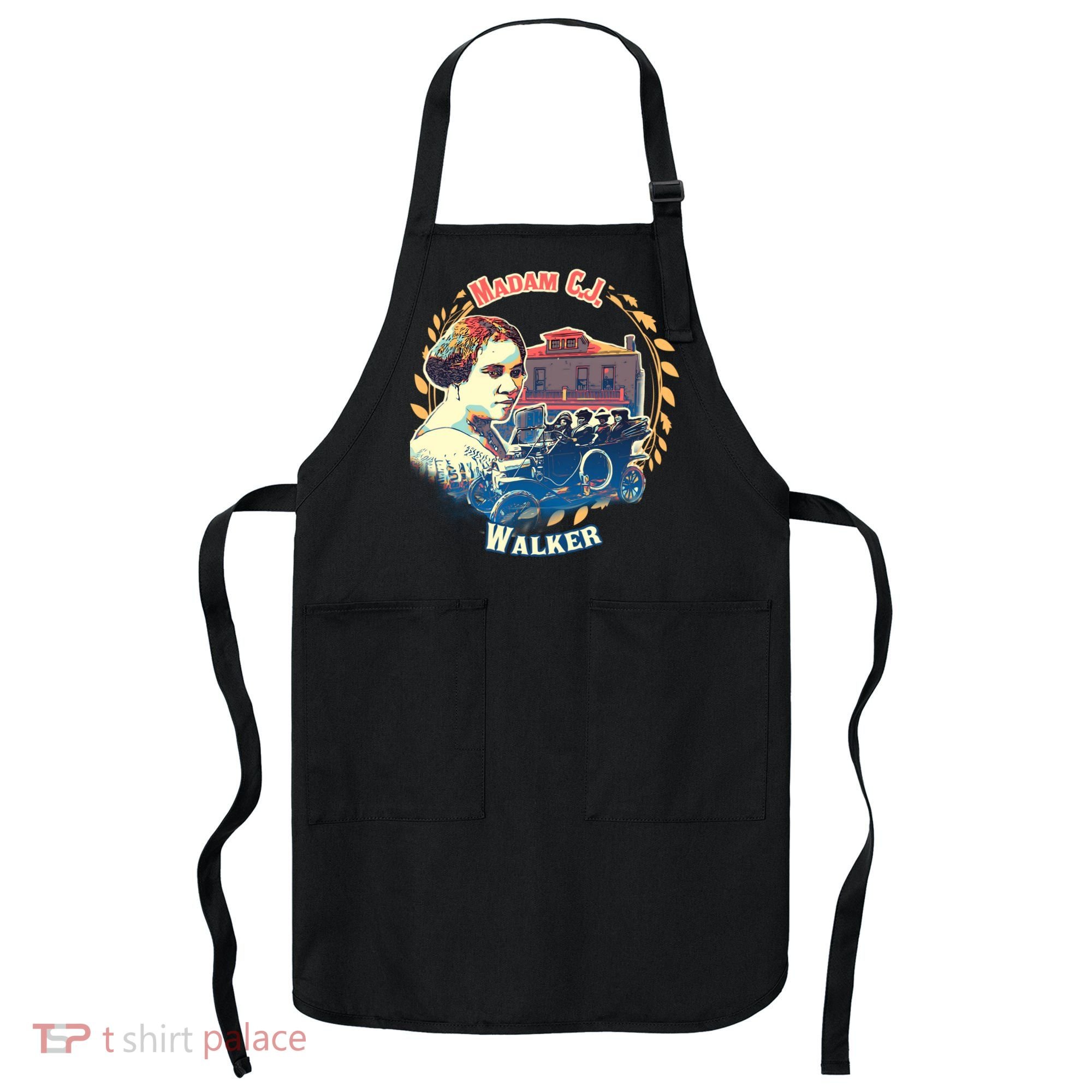 Madam CJ Walker Tribute, Black History, Future Entrepreneur Apron