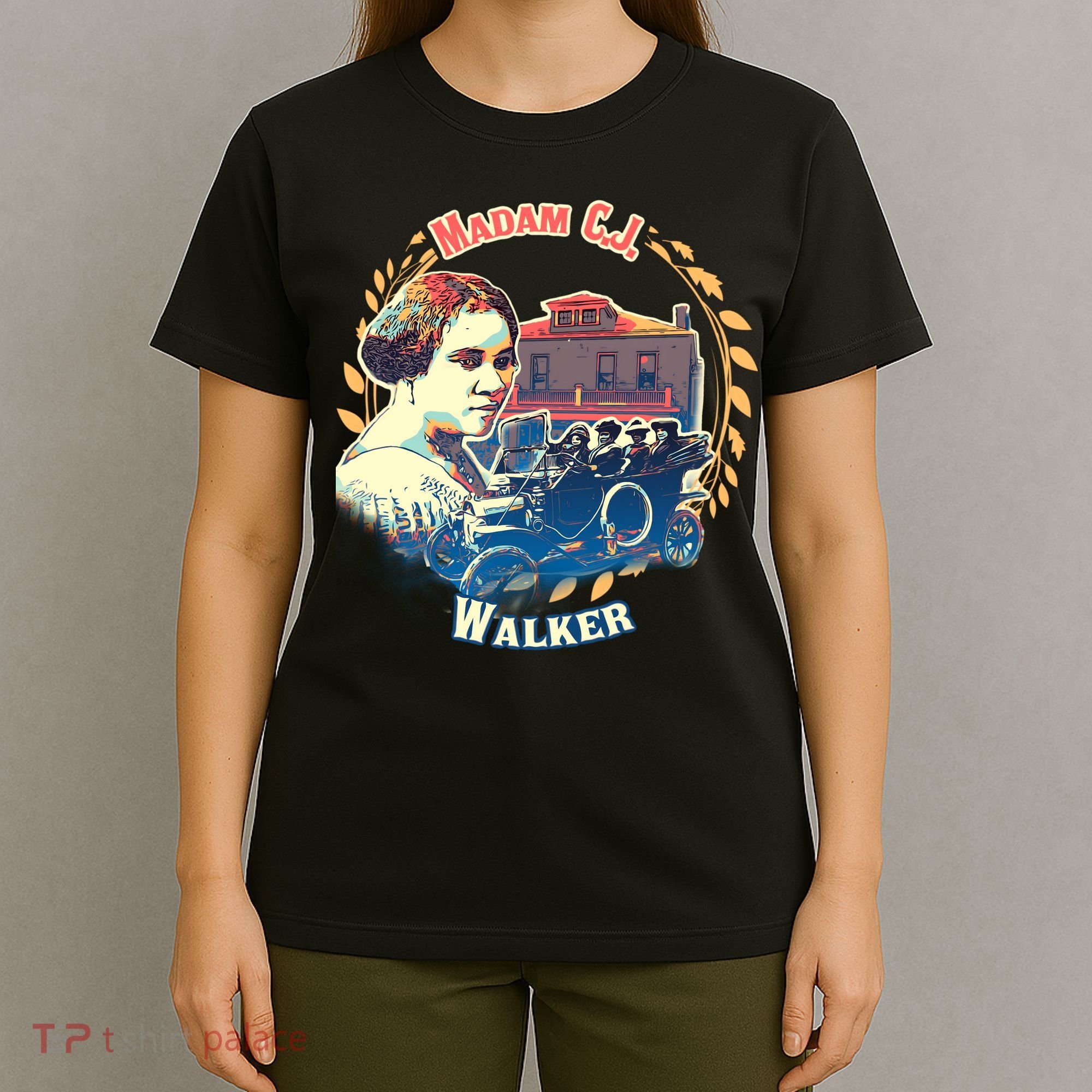 Madam CJ Walker Tribute, Black History, Future Entrepreneur T-Shirt