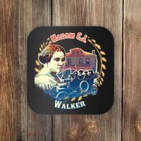 Madam CJ Walker Tribute, Black History, Future Entrepreneur Coaster thumb 0