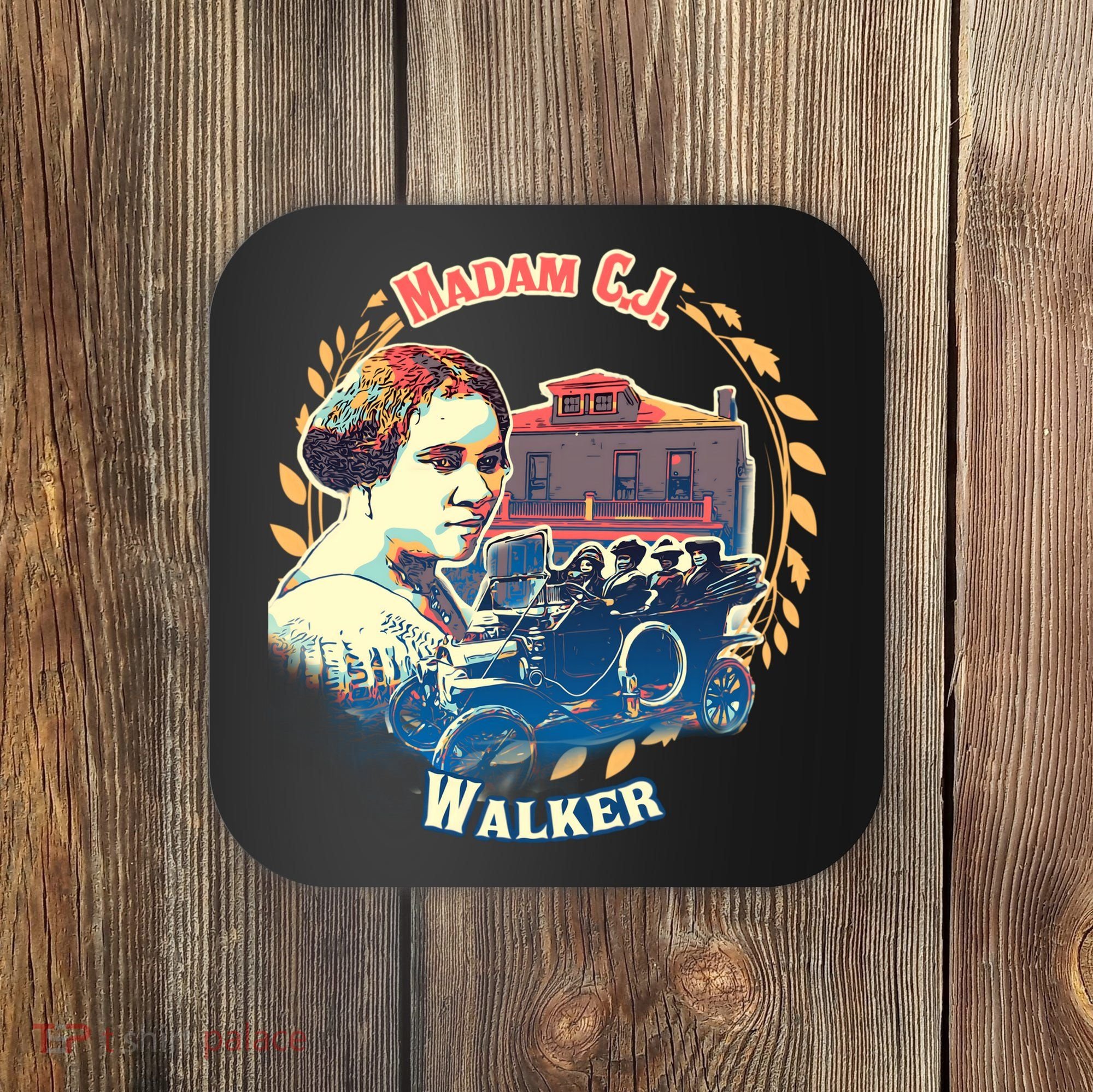 Madam CJ Walker Tribute, Black History, Future Entrepreneur Coaster