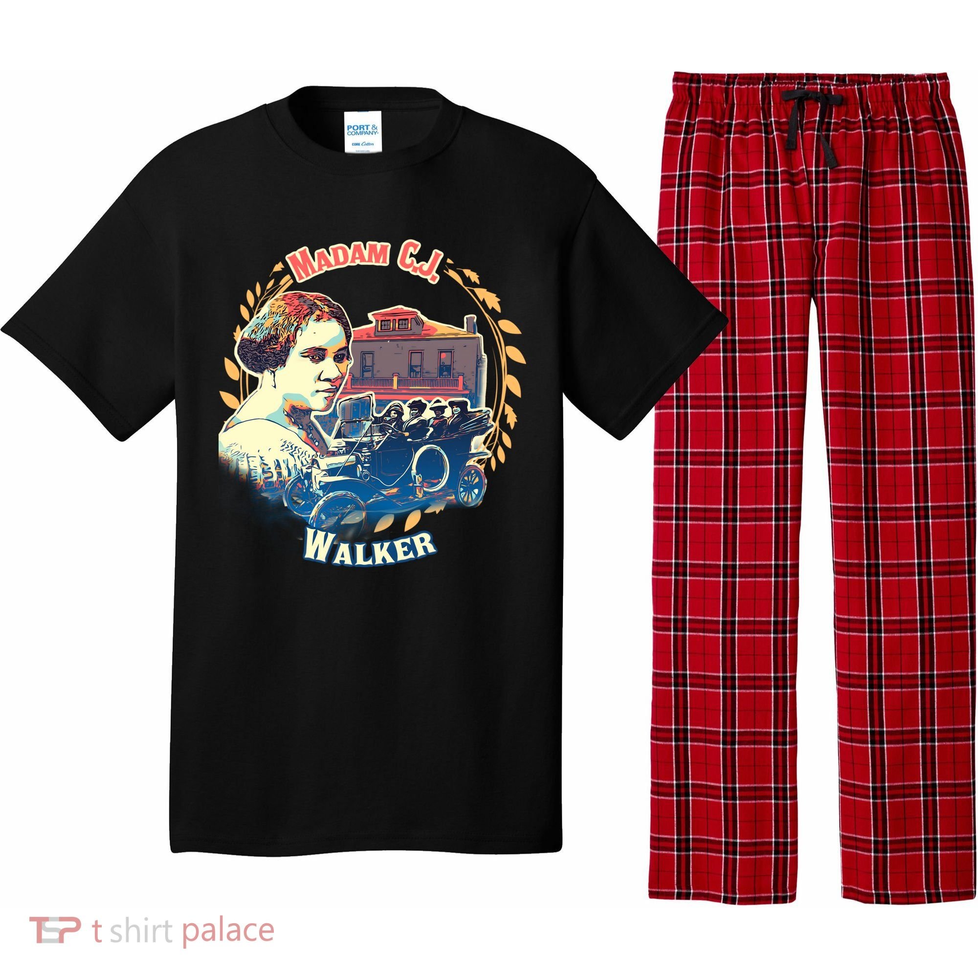 Madam CJ Walker Tribute, Black History, Future Entrepreneur Pajama Set