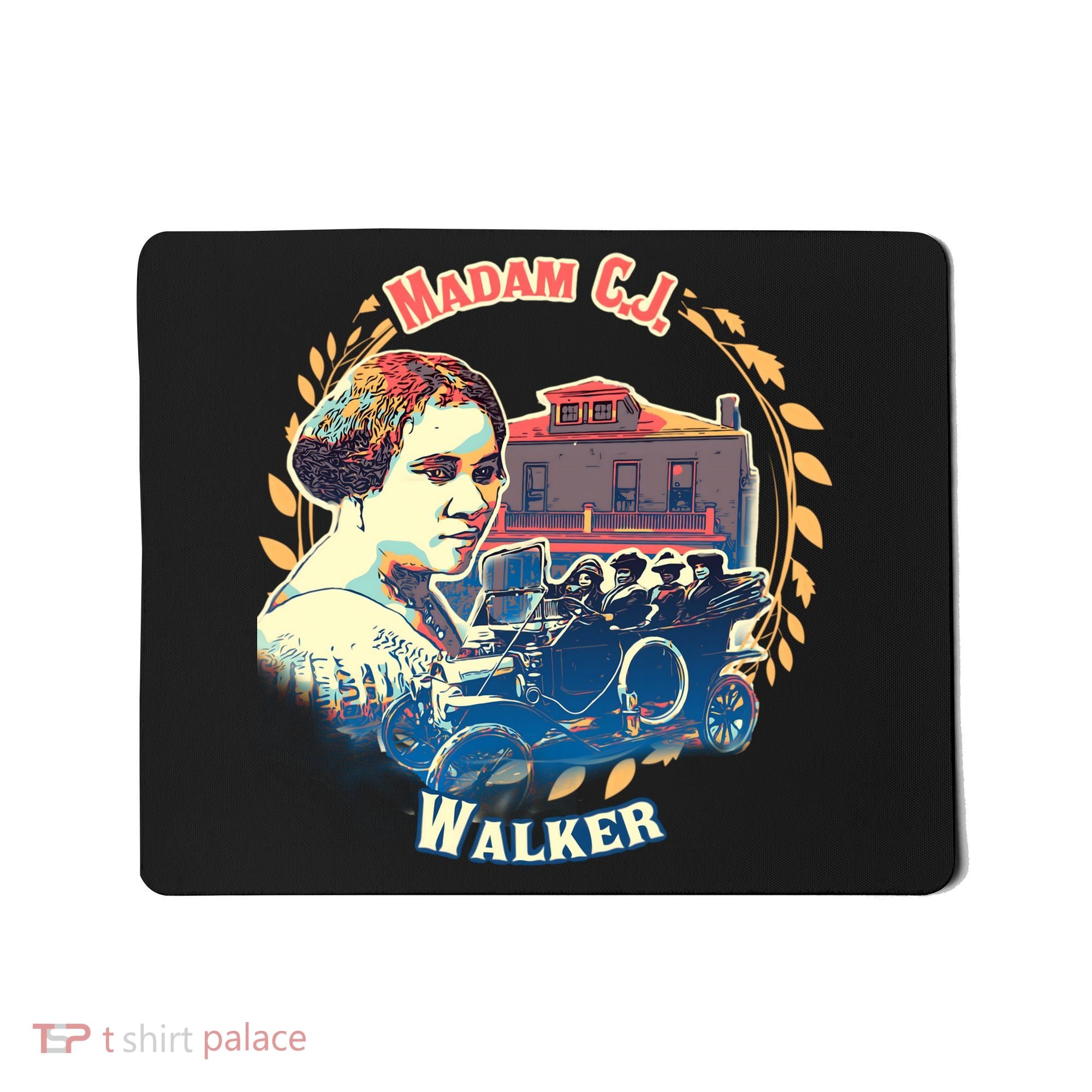 Madam CJ Walker Tribute, Black History, Future Entrepreneur Mousepad