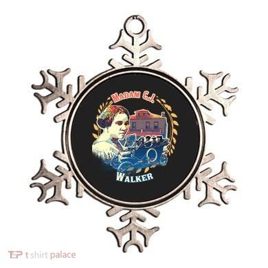 Madam CJ Walker Tribute, Black History, Future Entrepreneur Ornament