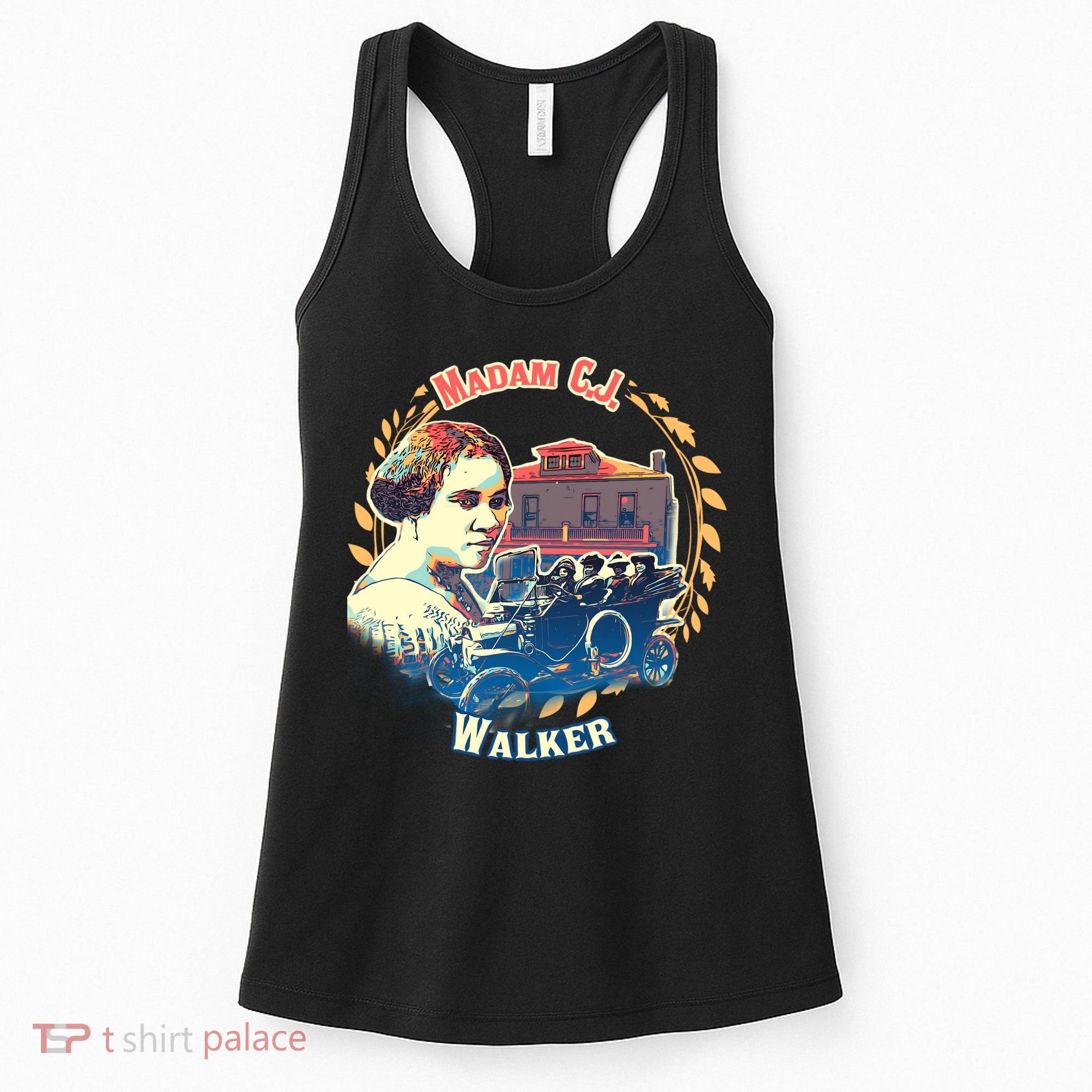 Madam CJ Walker Tribute, Black History, Future Entrepreneur Women's Tank Top