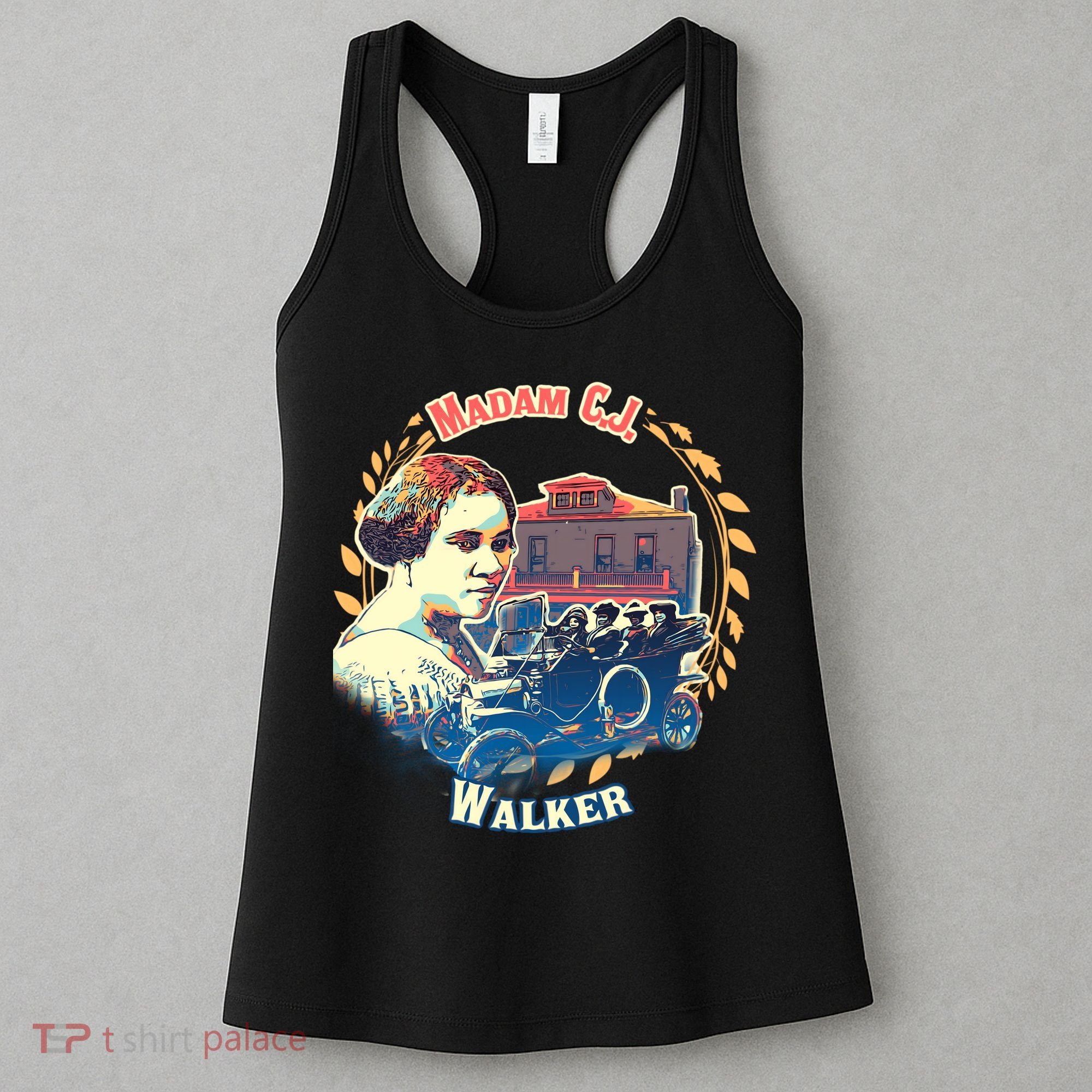 Madam CJ Walker Tribute, Black History, Future Entrepreneur Women's Tank Top
