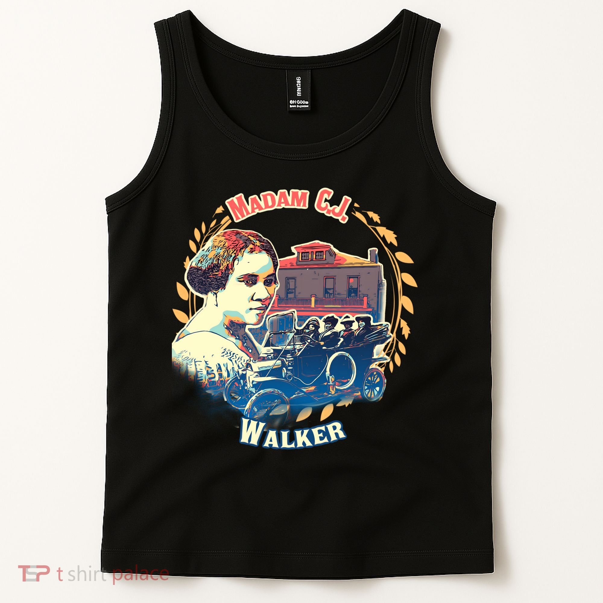 Madam CJ Walker Tribute, Black History, Future Entrepreneur Tank Top