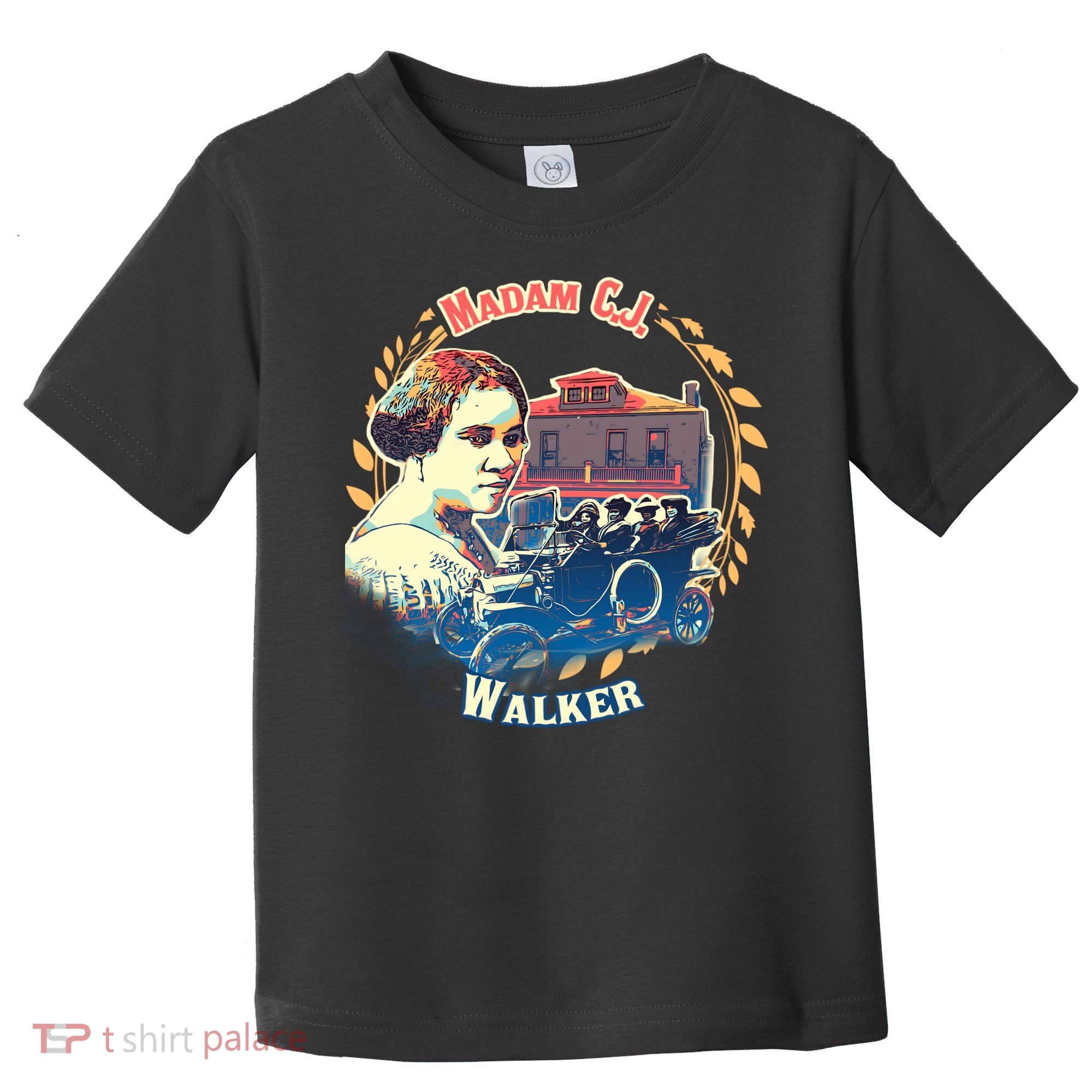 Madam CJ Walker Tribute, Black History, Future Entrepreneur Toddler T-Shirt