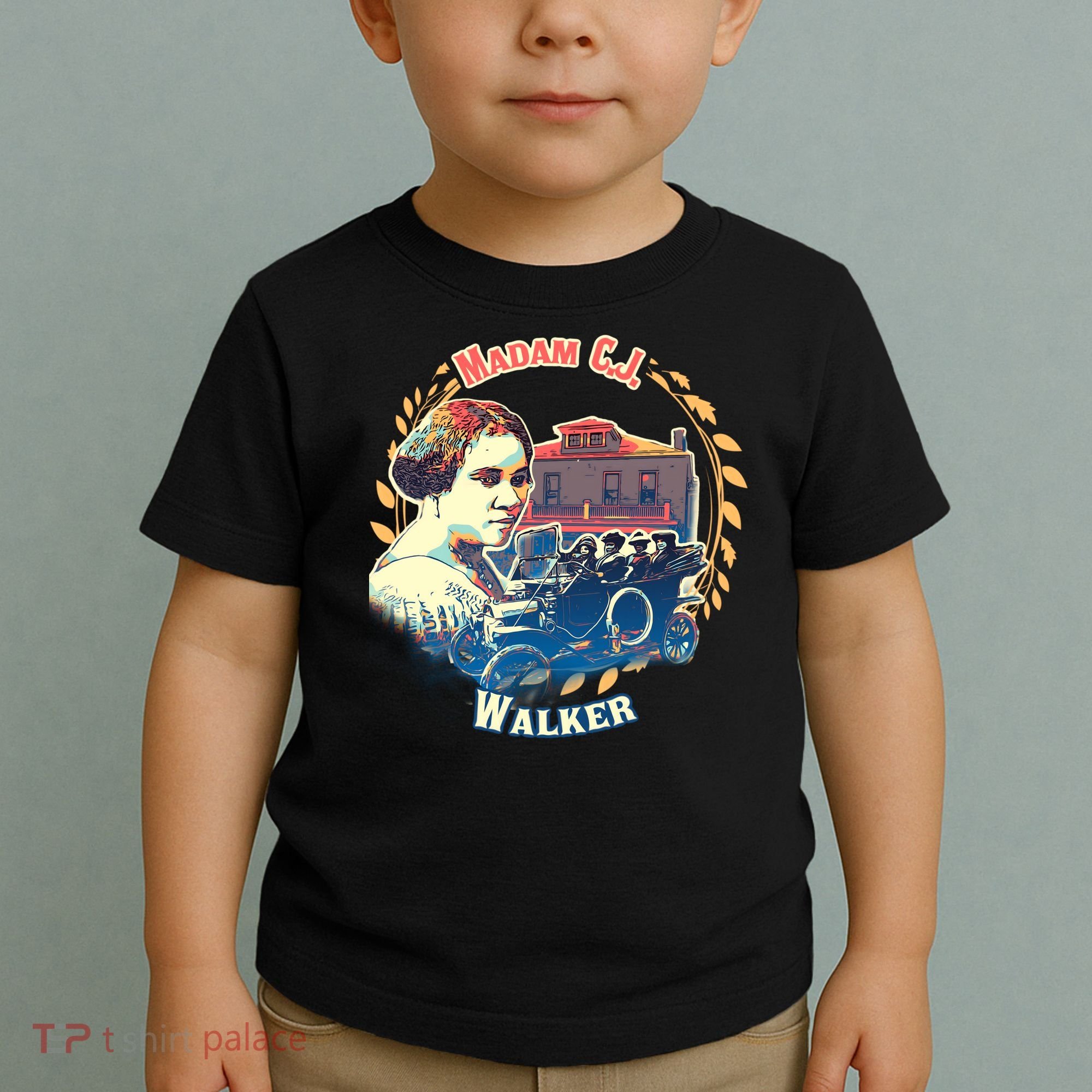 Madam CJ Walker Tribute, Black History, Future Entrepreneur Toddler T-Shirt