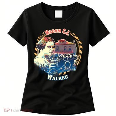 Madam CJ Walker Tribute, Black History, Future Entrepreneur Women's T-Shirt