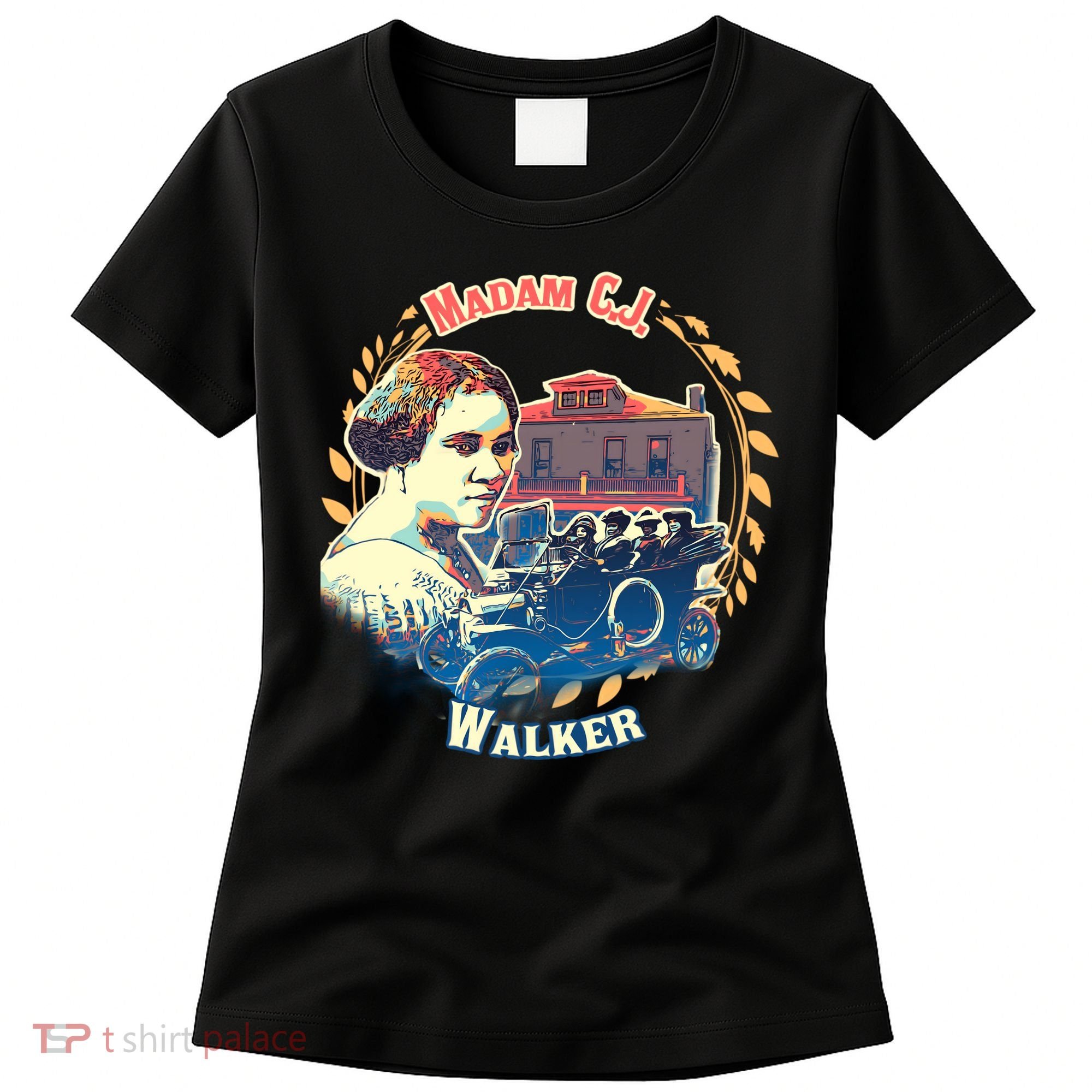 Madam CJ Walker Tribute, Black History, Future Entrepreneur Women's T-Shirt