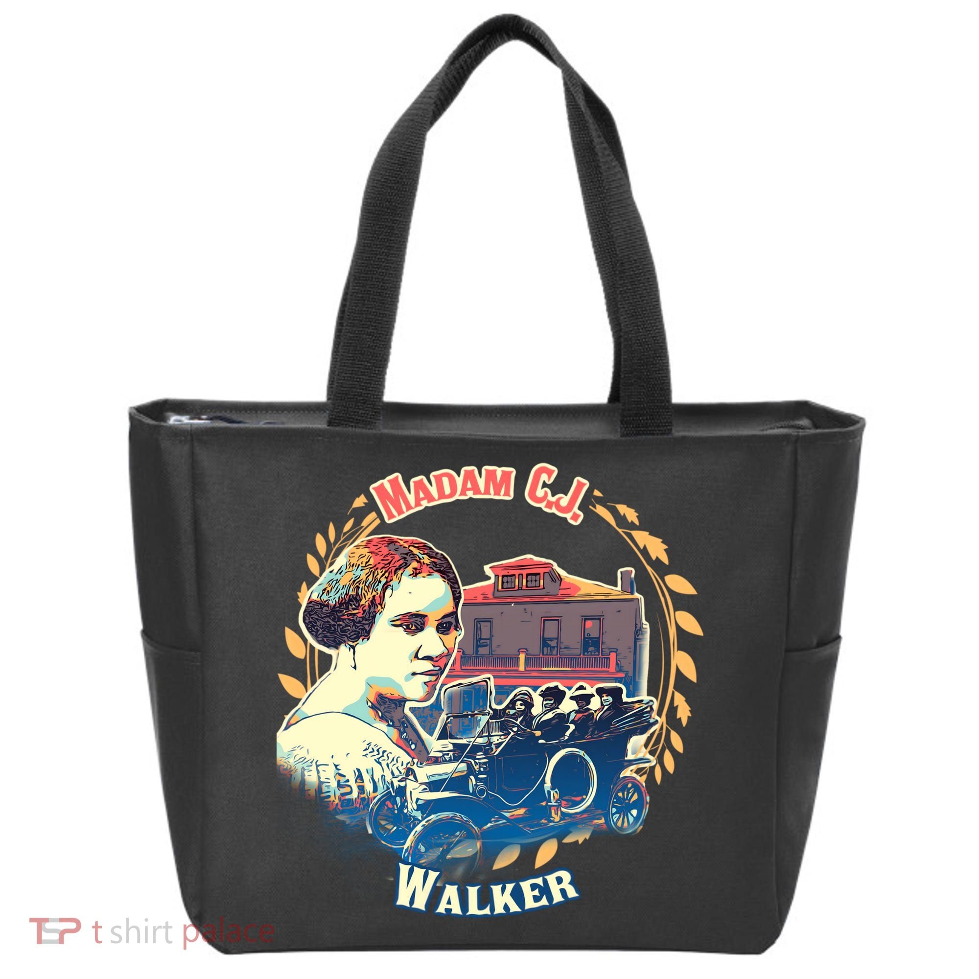 Madam CJ Walker Tribute, Black History, Future Entrepreneur Tote Bag