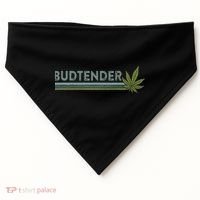 Marijuana Cannabis Weed Dispensary Agent Budtender USA-Made Doggie Bandana thumb 0