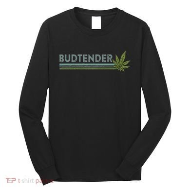 Marijuana Cannabis Weed Dispensary Agent Budtender Long Sleeve Shirt