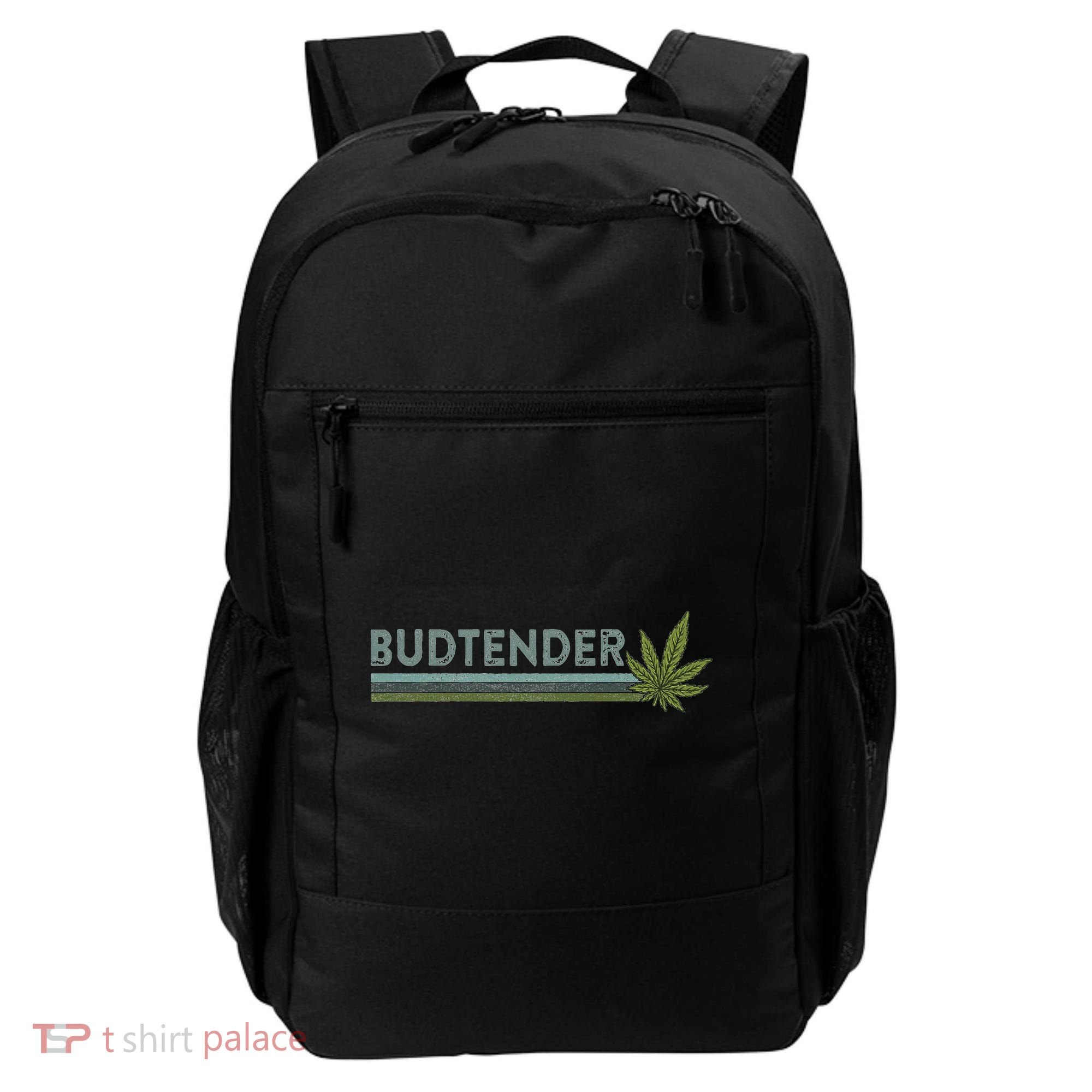 Marijuana Cannabis Weed Dispensary Agent Budtender Backpack