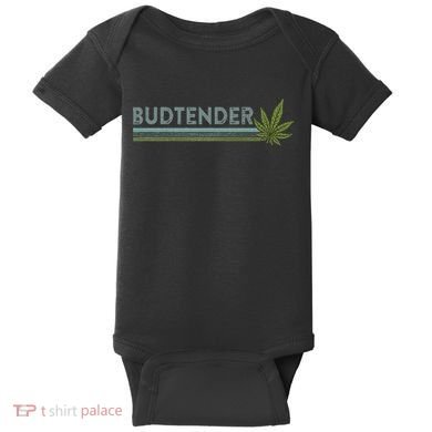 Marijuana Cannabis Weed Dispensary Agent Budtender Baby Bodysuit