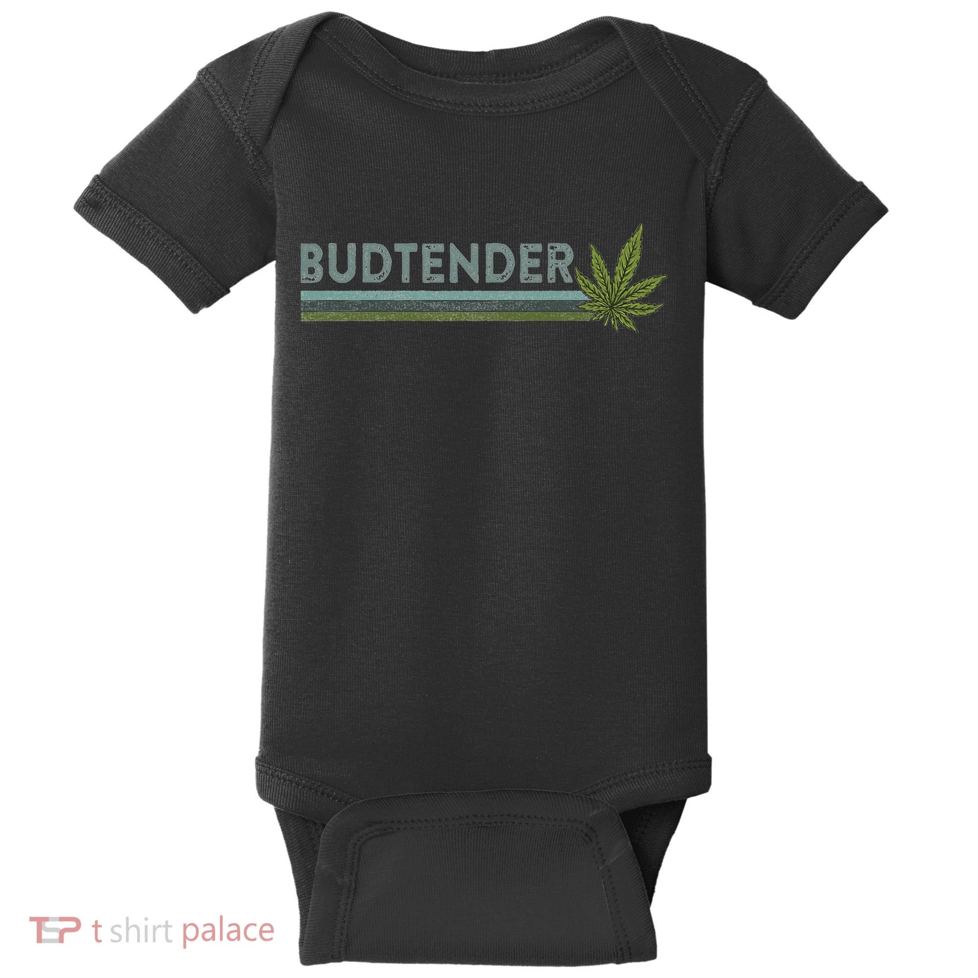 Marijuana Cannabis Weed Dispensary Agent Budtender Baby Bodysuit