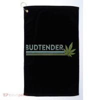 Marijuana Cannabis Weed Dispensary Agent Budtender Golf Towel thumb 0