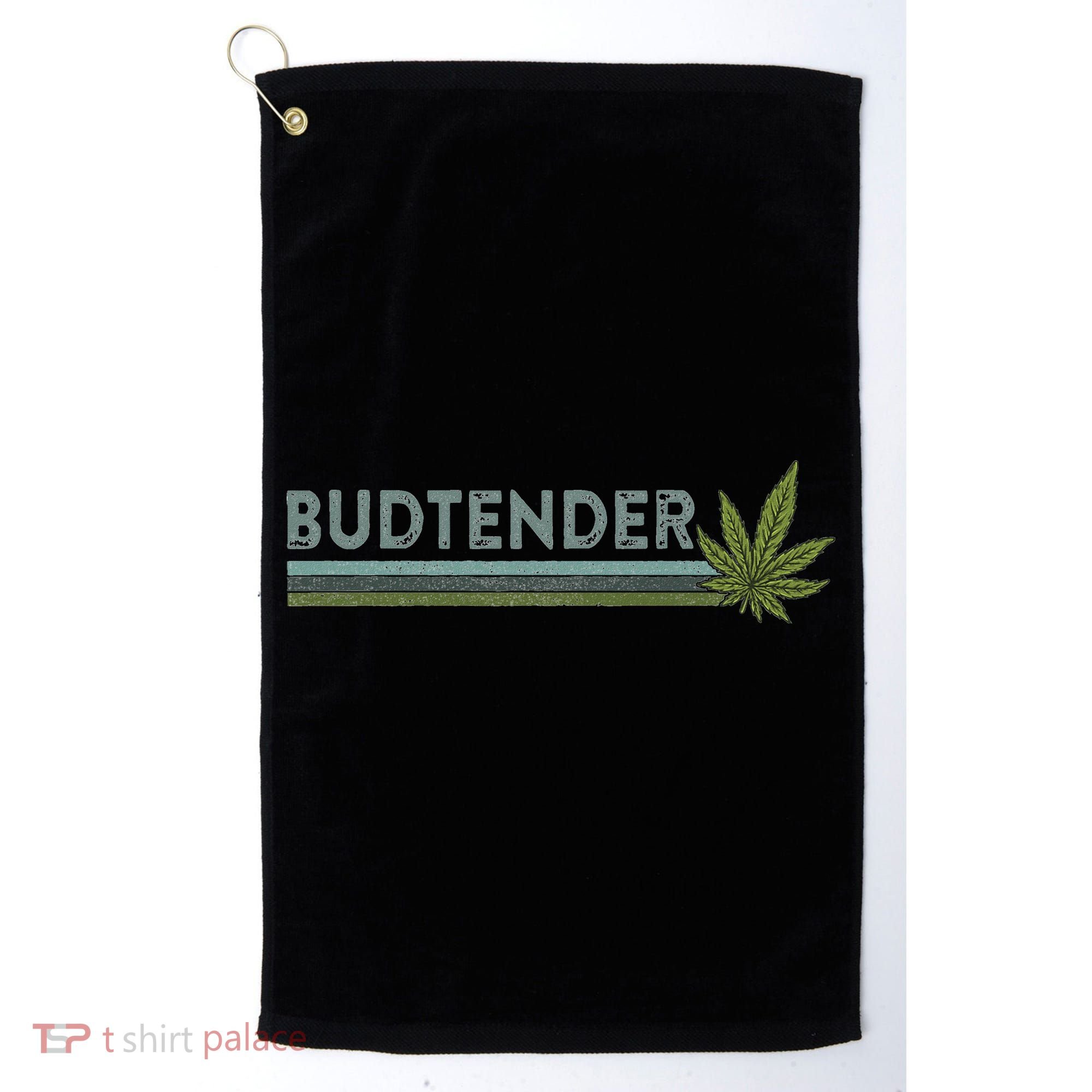 Marijuana Cannabis Weed Dispensary Agent Budtender Golf Towel