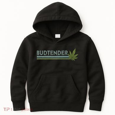 Marijuana Cannabis Weed Dispensary Agent Budtender Kids Hoodie