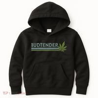 Marijuana Cannabis Weed Dispensary Agent Budtender Kids Hoodie thumb 0