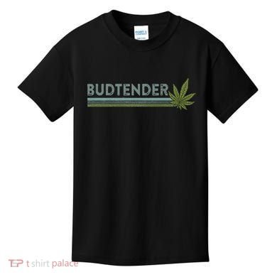 Marijuana Cannabis Weed Dispensary Agent Budtender Kids T-Shirt