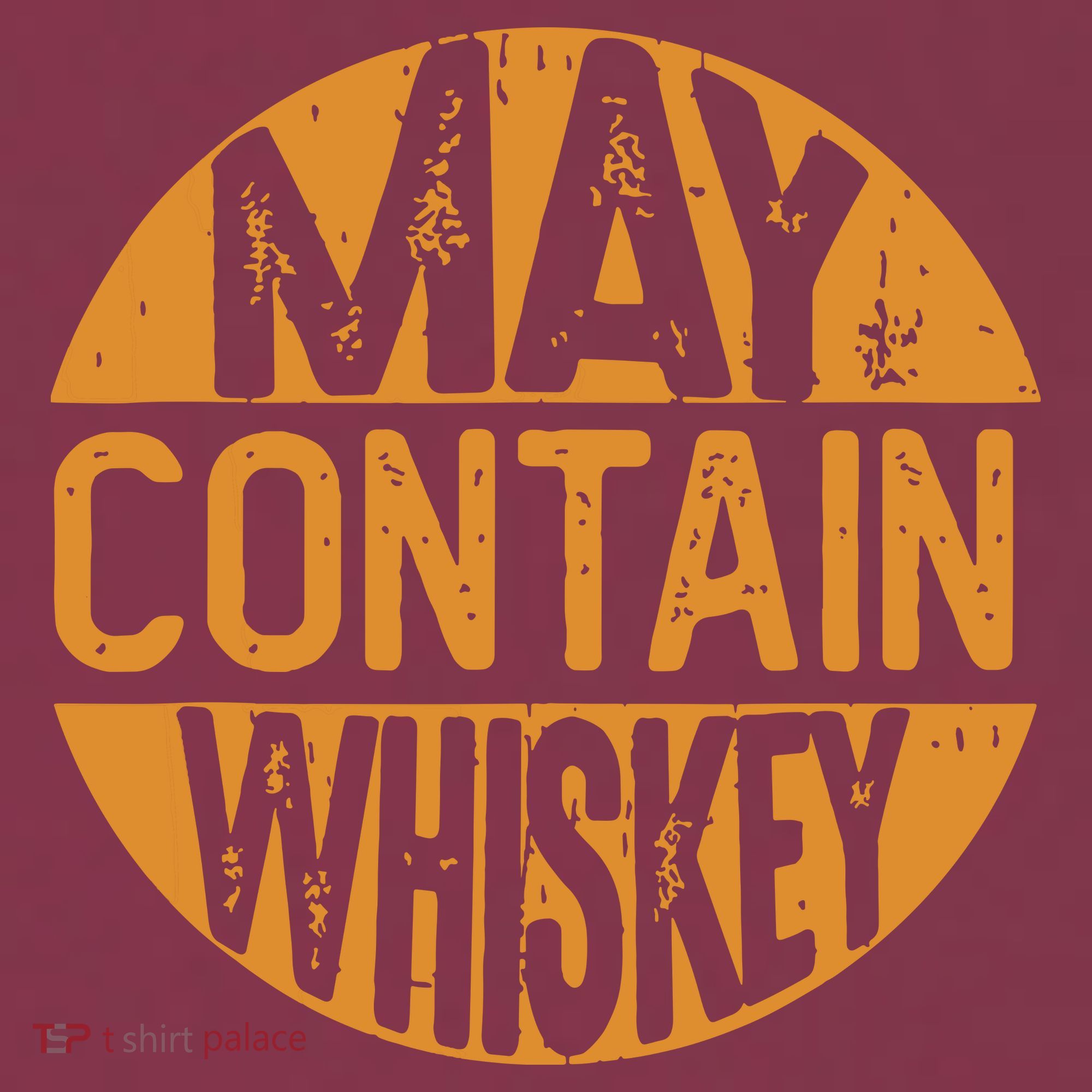 May Contain Whiskey Funny Liquor Drinking 16oz Travel Tumbler